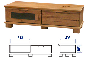 D-oak　TVボード110L