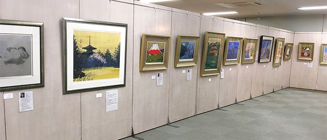 絵画・掛軸展会場その2