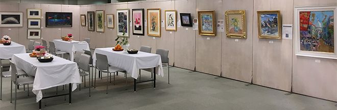 絵画・掛軸展会場その2