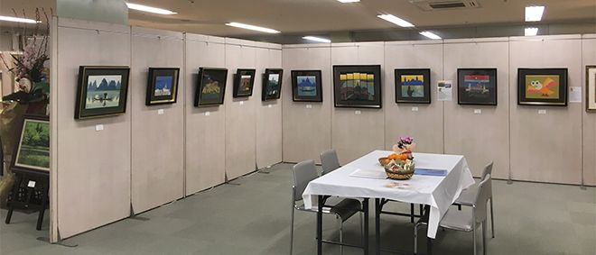 絵画・掛軸展会場その5