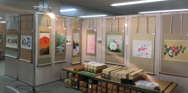 絵画・掛軸展会場その8