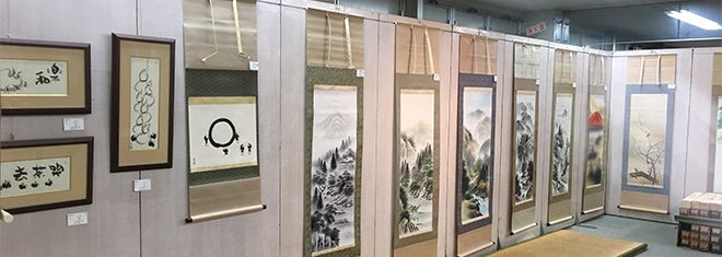 絵画・掛軸展会場その9