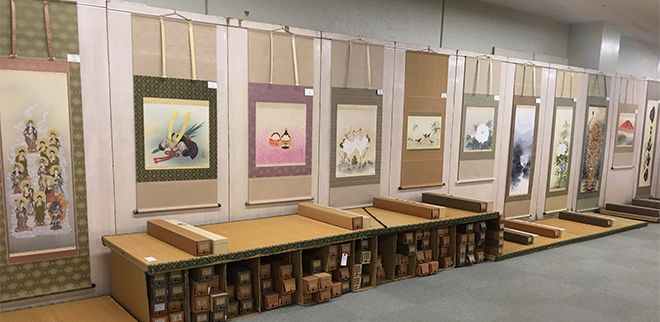 絵画・掛軸展会場その2