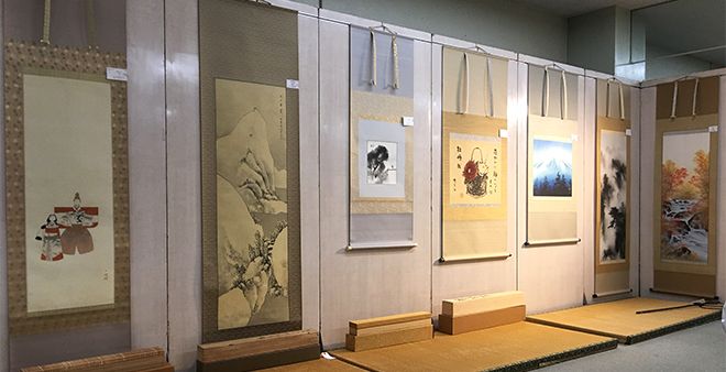 絵画・掛軸展会場その4