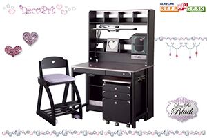 2018 コイズミ学習デスク 『デコプリ ハイタイプ』+ 木製チェア 2018 コイズミ学習デスク 『デコプリ ハイタイプ』+ 木製チェア