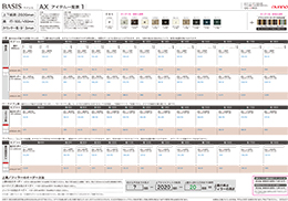 ベイシス（AX）アイテム一覧その1