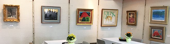 絵画・掛軸展会場その9