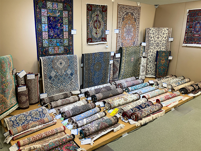 特選手織絨毯展会場 ペルシャ1